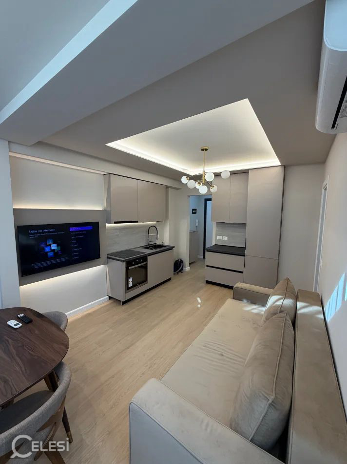 Jepet apartament 1+1 me qira tek Rruga Ali Demi , Rruga Teodor Muazaka , Ish Tregu Elektrik , Tregu i Ri Elektrik . – Tregu Elektrik