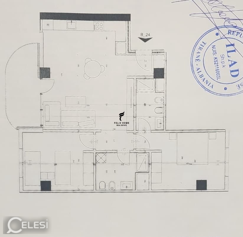 SHITET APARTAMENT 2+1 ASTIR 132.000 EURO FH-84133 – Astir