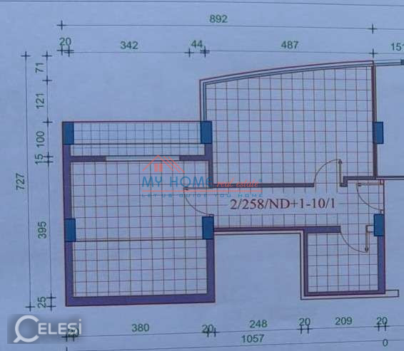 Apartament 1+1 ne shitje prane Square 21 ne Tirane – Rruga Kavajës