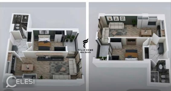 SHITET APARTAMENT 1+1+BALLKON STACIONI I TRENIT 183.500 EURO FH-84299 – Stacioni i Trenit