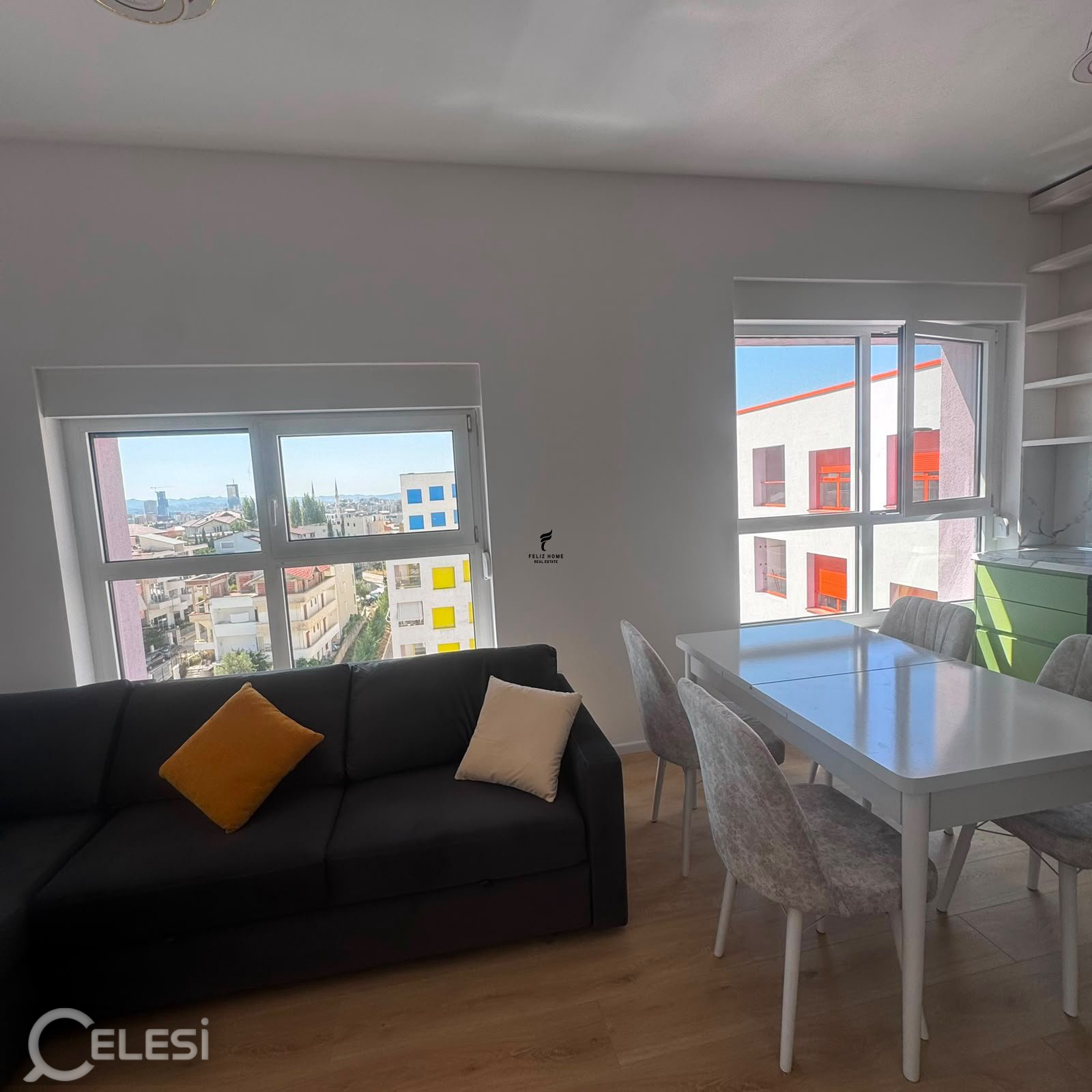 APARTAMENT ME QERA 1+1 ALI DEMI 55.000 LEKE FH-84327 – Ali Demi