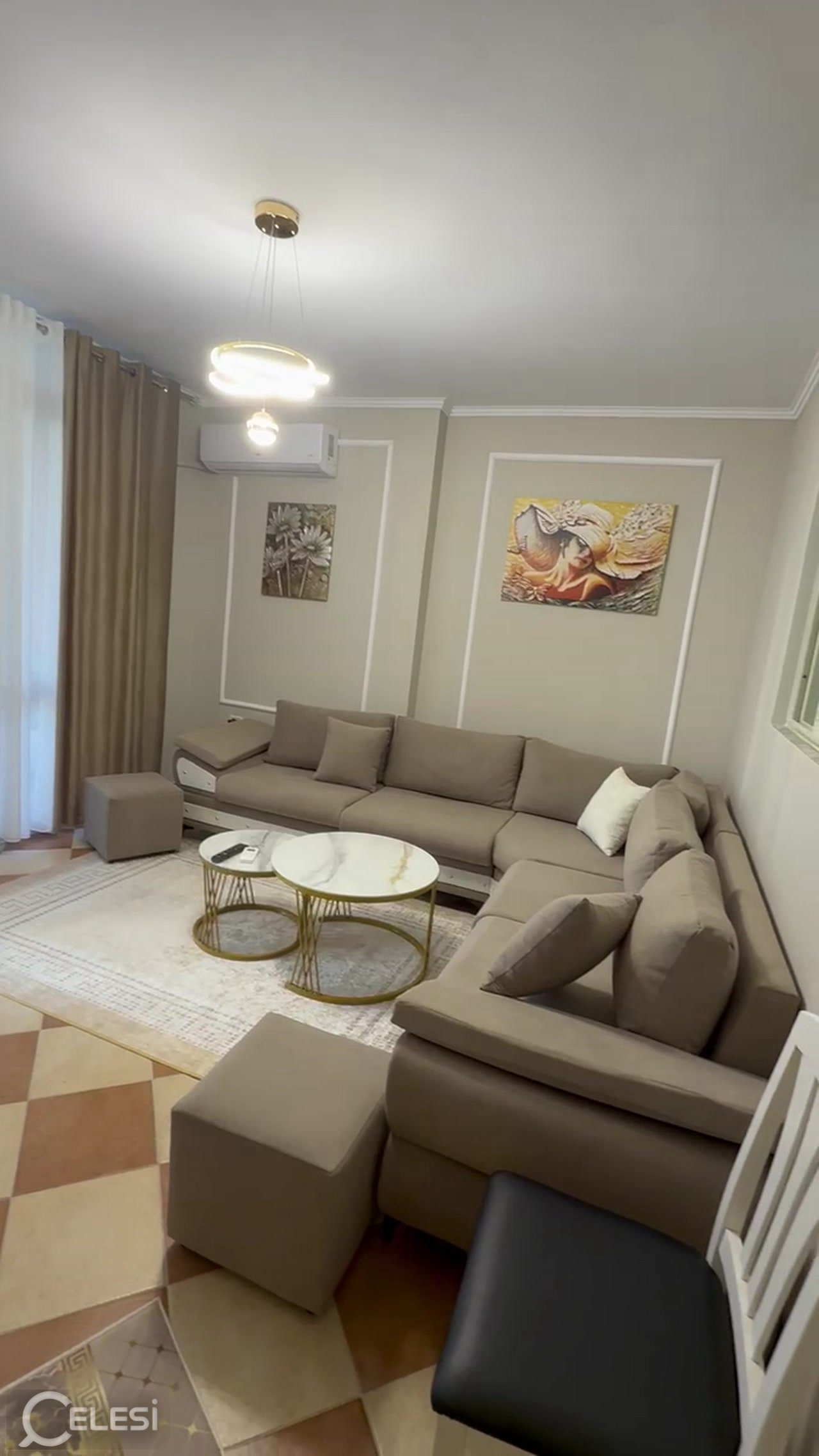 Qera | Apartament 1 + 1 | Vila L | 420 €/muaj – Tiranë