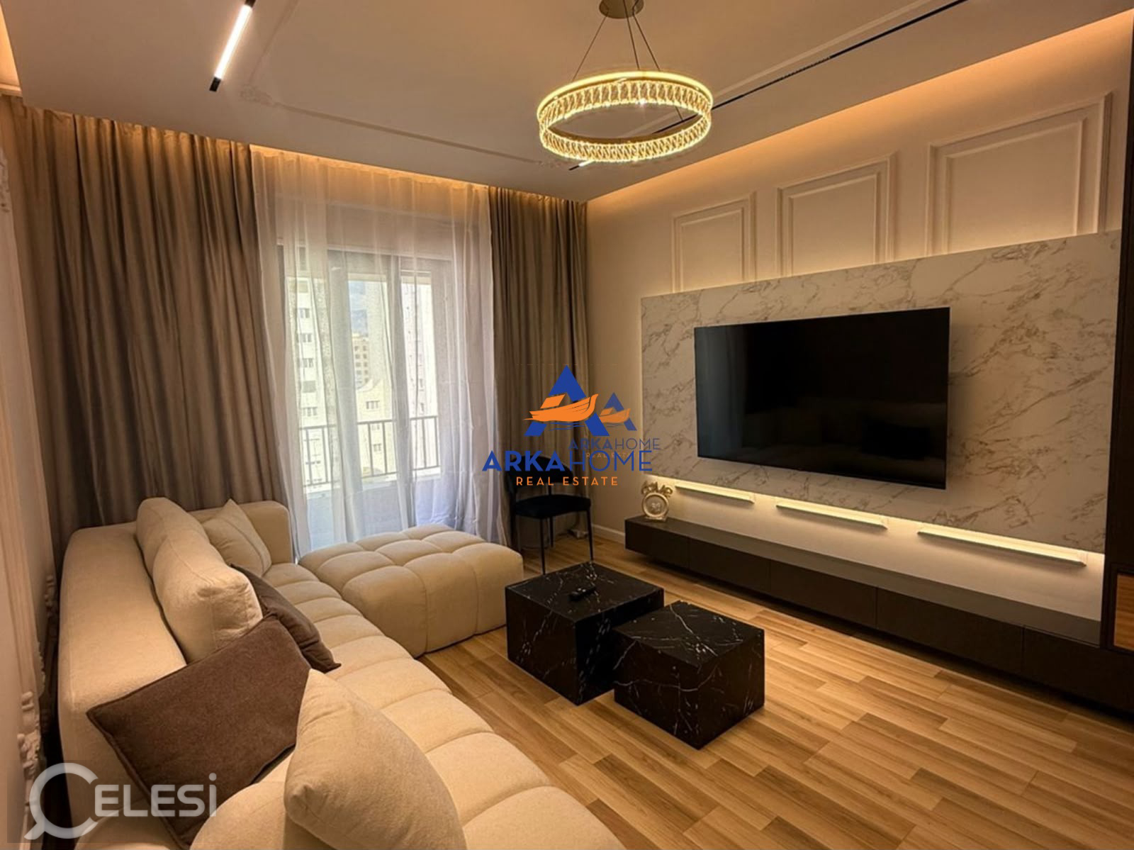 JEPET APARTAMENT ME QERA 2+1+BALLKON+POST PARKIMI "OASIS RESIDENCE, UNAZA E RE" 100000 LEKE – Unaza e Re