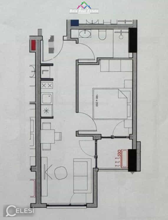 Apartament Ne Shitje 1+1 Prane Spitalit Amerikan 3 ( ID B110553) Tirane – 21 Dhjetori