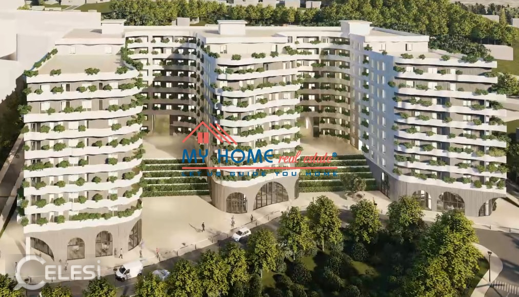 Apartament 2+1 ne Shitje Kompleksi Aluna ne Paskuqan – Tiranë