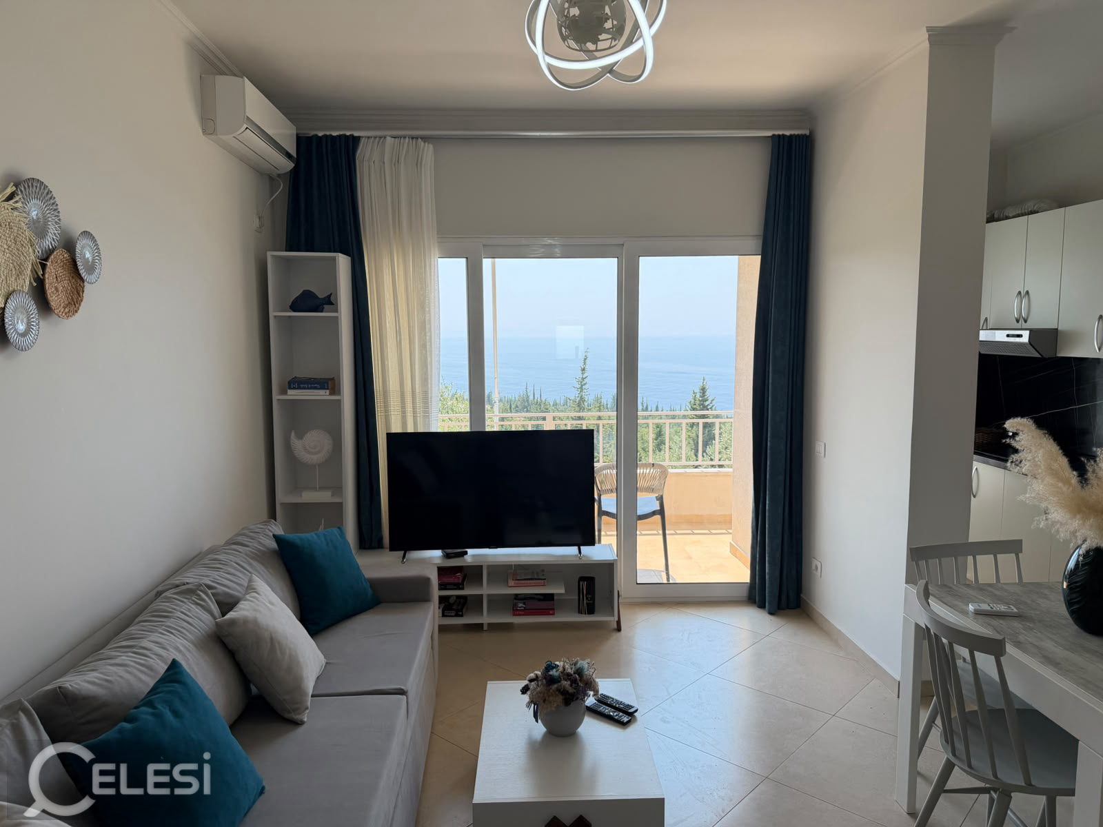 Apartament 1+1 në shitje, Dhermi – Himarë
